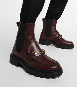 Tod's T-Ring leather Chelsea boots