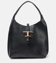 Tod's T Timeless Medium leather shoulder bag. Shop Tod's Top-Handle Bags for women now.