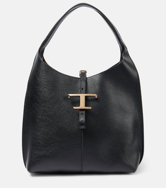 Tod's T Timeless Medium leather shoulder bag. Shop Tod's Top-Handle Bags for women now.