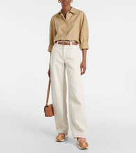 Tod's T Vintage suede and technical sneakers