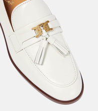Tod's Tassel-trimmed leather loafers