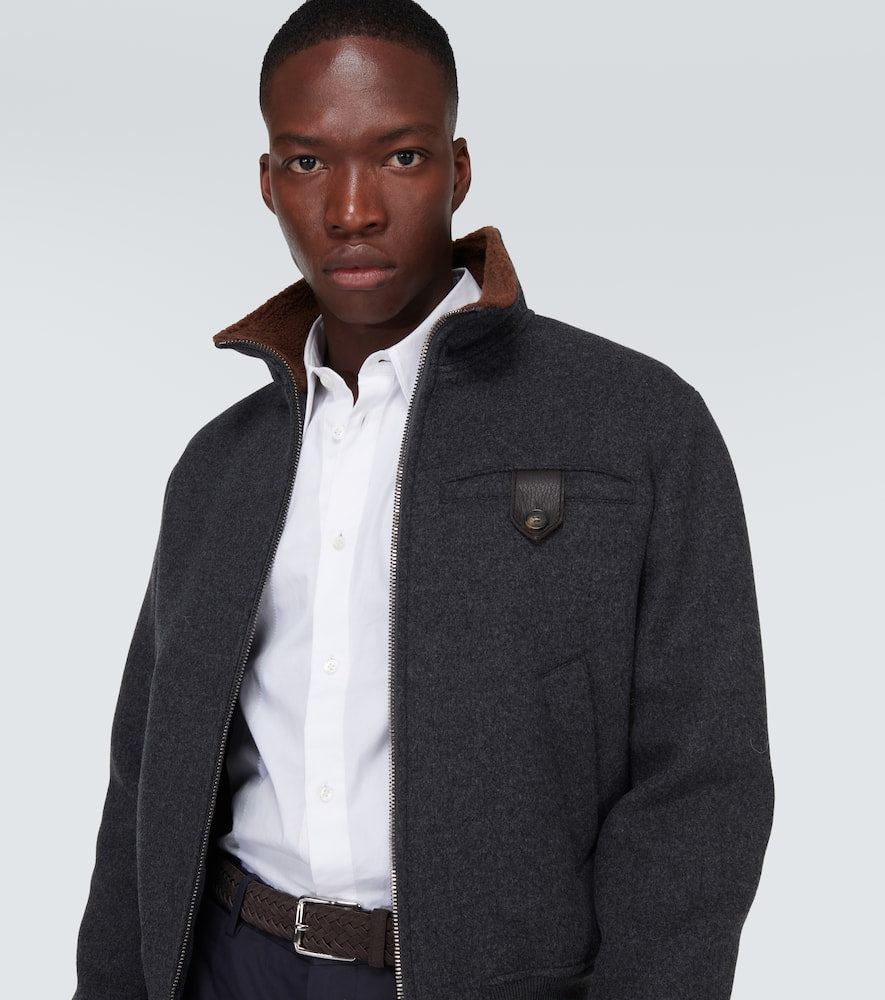 Tod's Wool bomber jacket