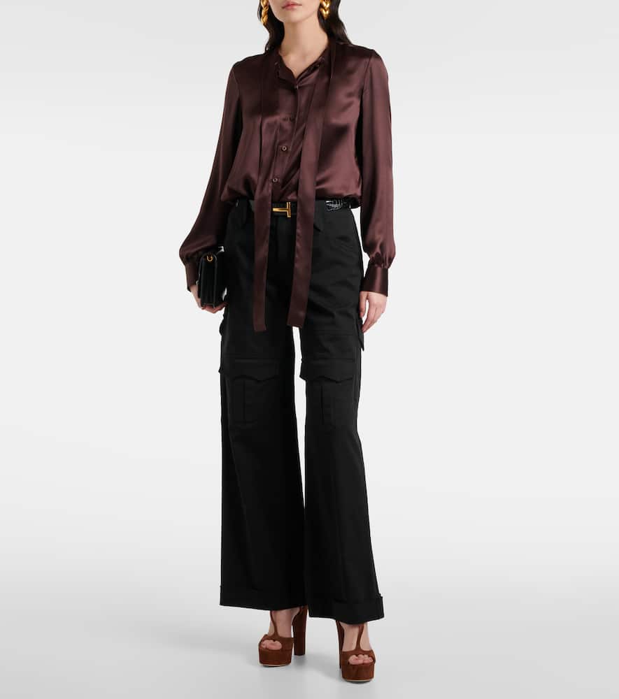 Tom Ford Angelina 130 suede platform sandals
