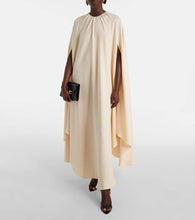 Tom Ford Asymmetric silk-blend cady kaftan
