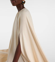 Tom Ford Asymmetric silk-blend cady kaftan