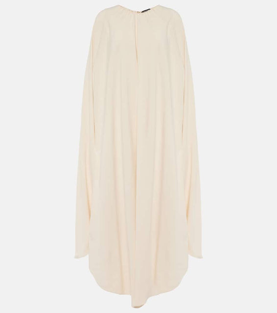 Tom Ford Asymmetric silk-blend cady kaftan