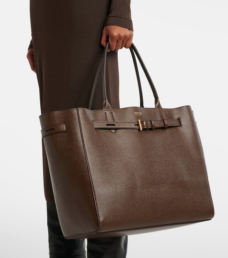 Tom Ford Audrey Large leather tote bag