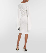 Tom Ford Belted cutout jersey minidress