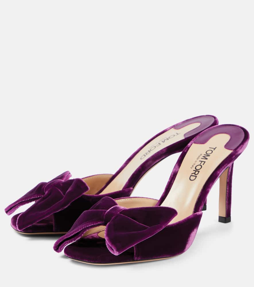 Tom Ford Bow-detail mules