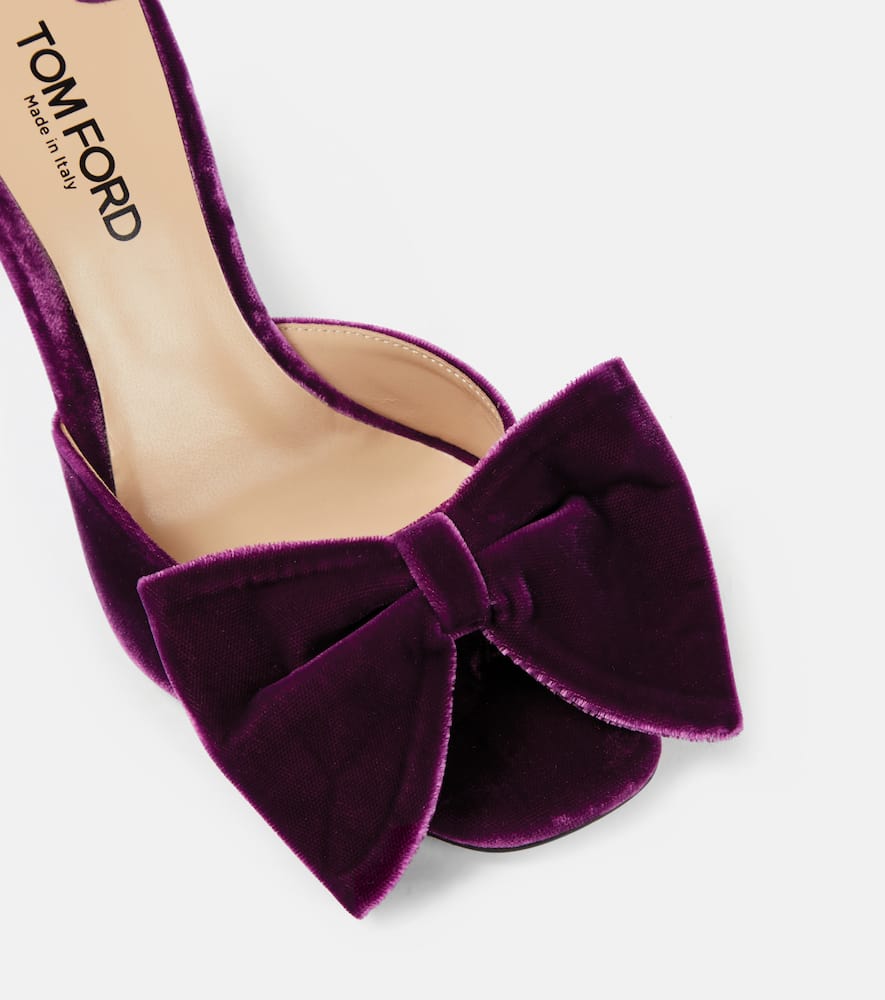 Tom Ford Bow-detail mules