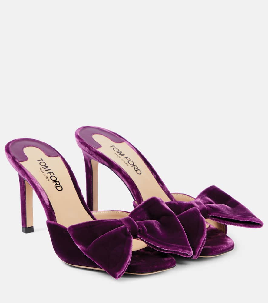 Tom Ford Bow-detail mules