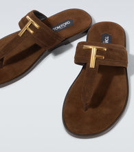 Tom Ford Brighton TF suede thong sandals