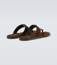 Tom Ford Brighton TF suede thong sandals