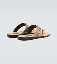 Tom Ford Brighton leather slides