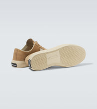 Tom Ford Cambridge leather-trimmed suede sneakers