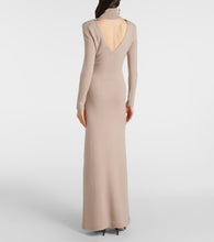 Tom Ford Cashmere turtleneck gown