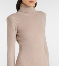 Tom Ford Cashmere turtleneck gown