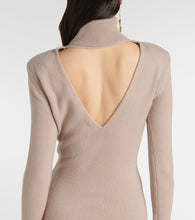 Tom Ford Cashmere turtleneck gown