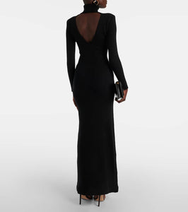 Tom Ford Cashmere turtleneck maxi dress