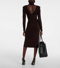 Tom Ford Cashmere turtleneck midi dress