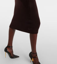 Tom Ford Cashmere turtleneck midi dress