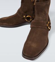 Tom Ford Cavendish suede biker boots