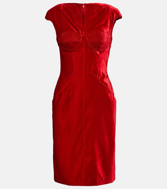 Tom Ford Cone-bra dress