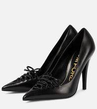 Tom Ford Corset 105 leather pumps