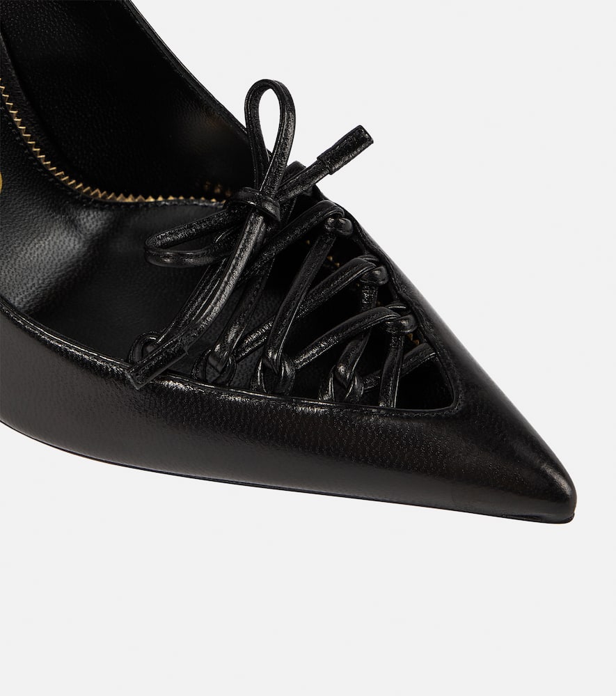 Tom Ford Corset 105 leather pumps