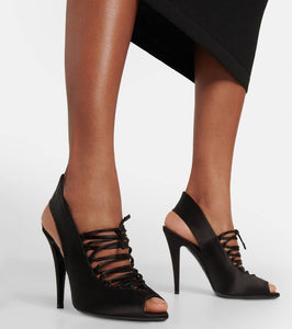 Tom Ford Corset 105 satin sandals