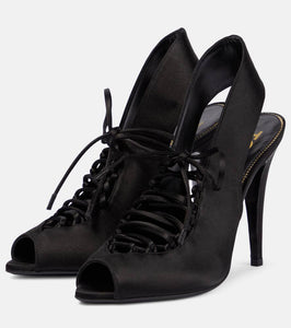 Tom Ford Corset 105 satin sandals