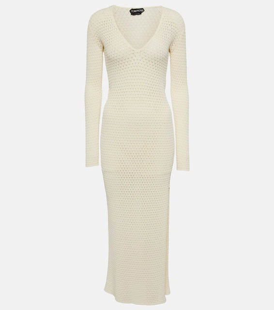 Tom Ford Crochet maxi dress