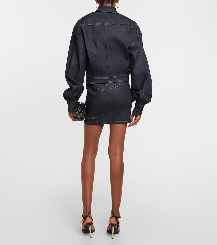 Tom Ford Cropped denim jacket