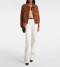 Tom Ford Cropped suede jacket