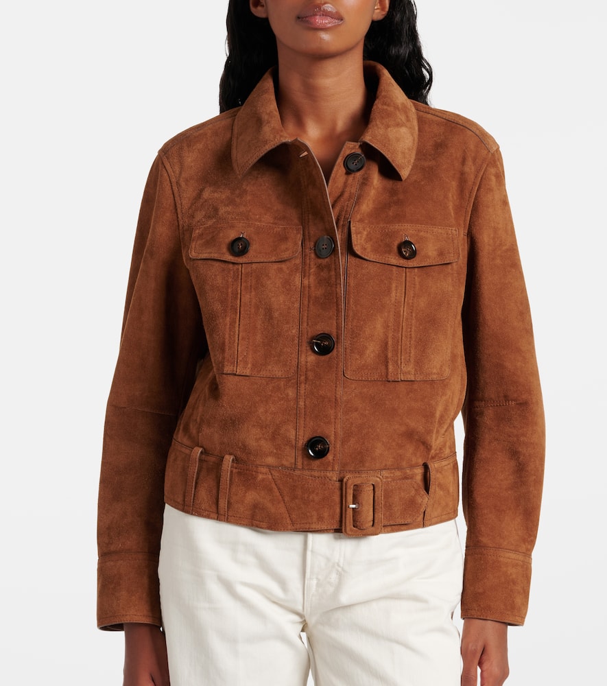 Tom Ford Cropped suede jacket