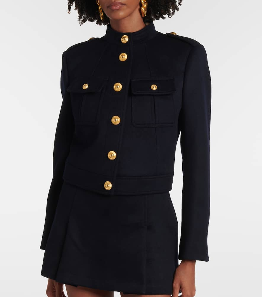 Tom Ford Cropped wool and cashmere jacket