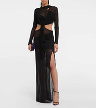 Tom Ford Cutout crêpe jersey gown