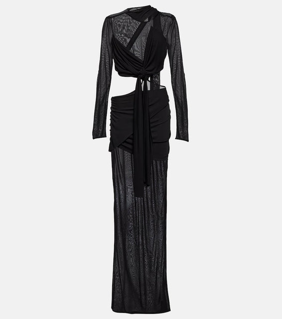 Tom Ford Cutout crêpe jersey gown