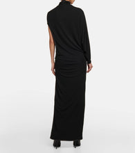 Tom Ford Cutout crêpe jersey maxi dress