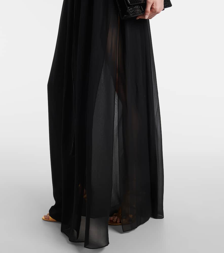 Tom Ford Cutout silk gown