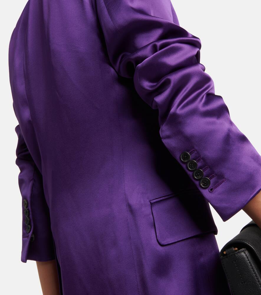 Tom Ford Double-breasted satin blazer