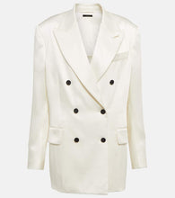 Tom Ford Double-breasted satin blazer