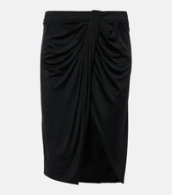 Tom Ford Draped jersey midi skirt - Tom Ford 垂褶针织中长裙
