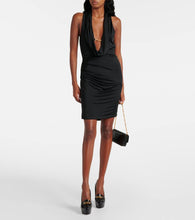 Tom Ford Draped jersey minidress