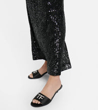Tom Ford Embellished satin mules