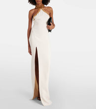 Tom Ford Embellished silk-blend gown