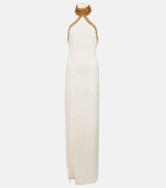 Tom Ford Embellished silk-blend gown