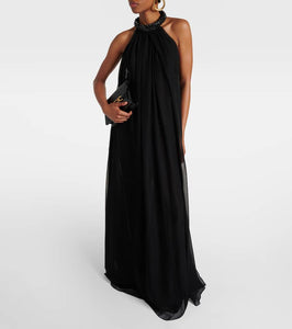 Tom Ford Embellished silk chiffon gown