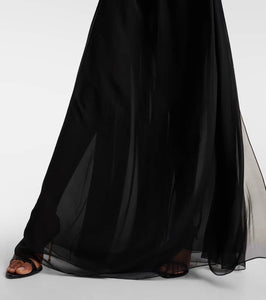 Tom Ford Embellished silk chiffon gown