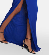 Tom Ford Embellished wool, cashmere and silk maxi dress